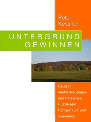 cover image of UNTERGRUND GEWINNEN